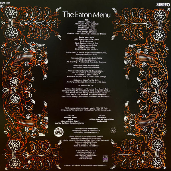Cleveland Eaton - Plenty Good Eaton | Mint (M) Mint (M)-Music History