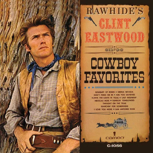 Clint Eastwood Rawhide's Clint Eastwood Sings Cowboy Favorites [Amber LP] - Vinyl-Music History