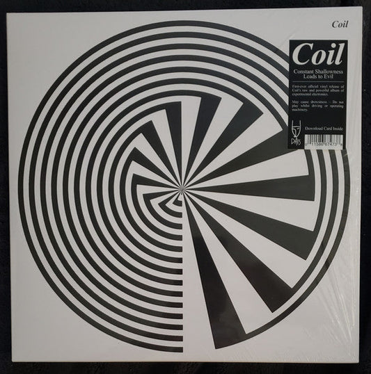 Coil - Constant Shallowness Leads To Evil | Mint (M) Mint (M)-Music History