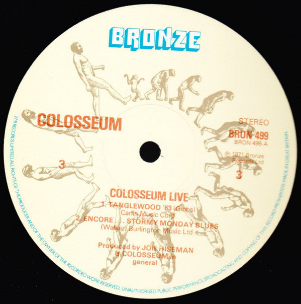 Colosseum - Colosseum Live | Near Mint (NM) Near Mint (NM)-Music History