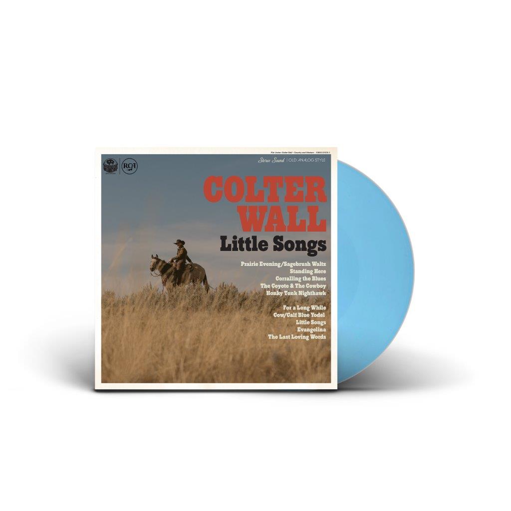 Colter Wall Little Songs (Indie Exclusive opaque baby blue color vinyl) - Vinyl-Music History