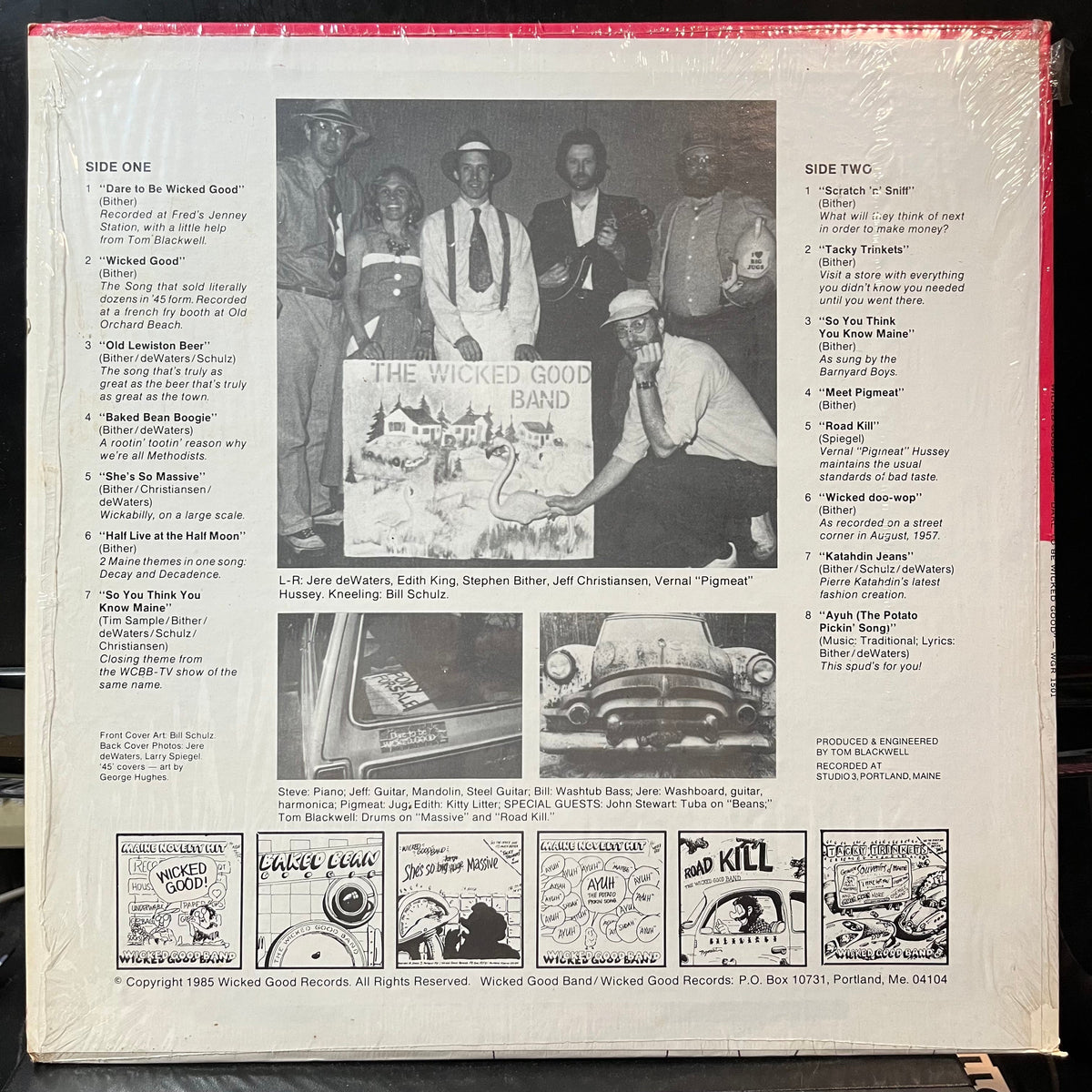 The Wicked Good Band - Dare To Be Wicked Good (VINYL LP WICKED GOOD WGR 1501 1985) | USED Near Mint (NM or M-) Near Mint (NM)-Music History