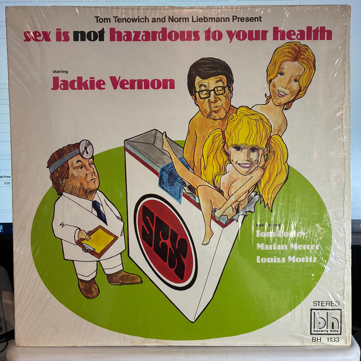 Jackie Vernon - Sex Is Not Hazardous To Your Health (VINYL) | Very Good Plus (VG+) Excellent (EX)-Music History