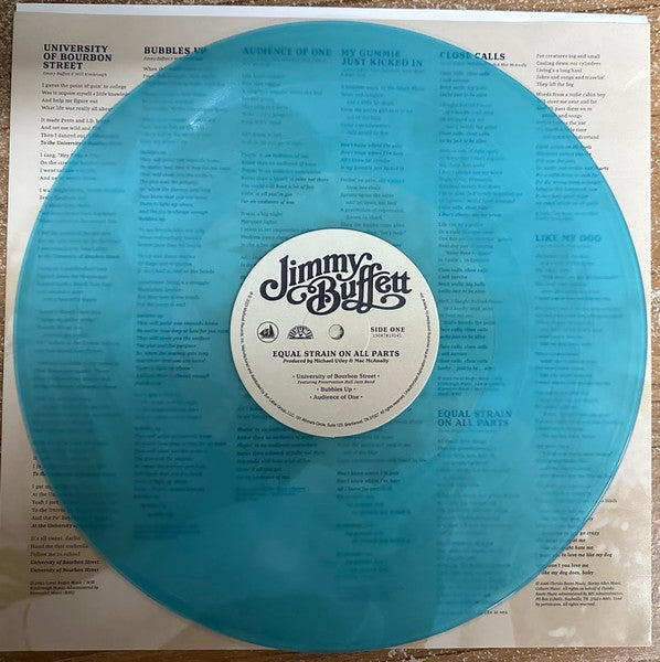 Jimmy Buffett - Equal Strain On All Parts (2xVINYL COLOR) | Mint (M) Mint (M)-Music History