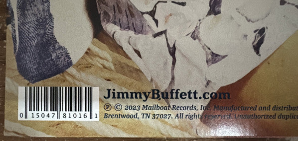 Jimmy Buffett - Equal Strain On All Parts (2xVINYL COLOR) | Mint (M) Mint (M)-Music History