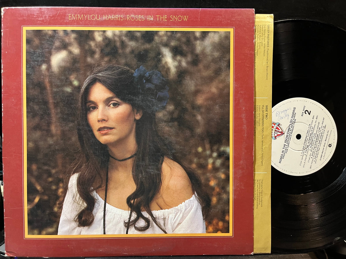 Emmylou Harris - Roses In The Snow (VINYL LP WARNER BROS. BSK 3422 1980) | Near Mint- (NM-) Excellent (EX)-Music History