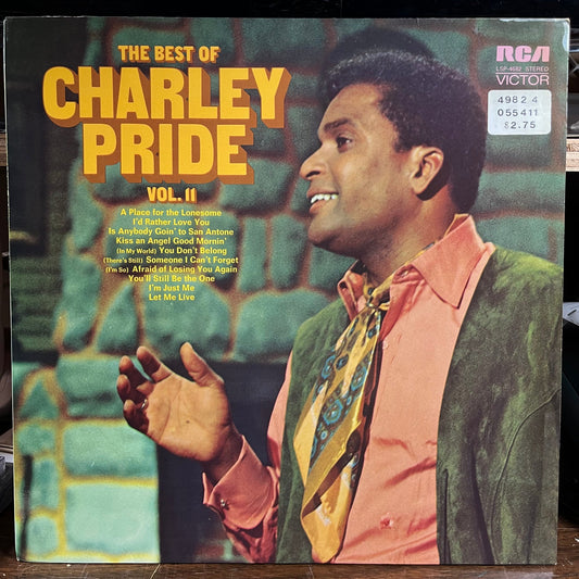 Charley Pride - The Best Of Charley Pride Vol. II (GERMAN VINYL) | Near Mint- (NM-)-Music History