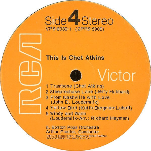 Chet Atkins - This Is Chet Atkins | Near Mint (NM) Near Mint (NM)-Music History