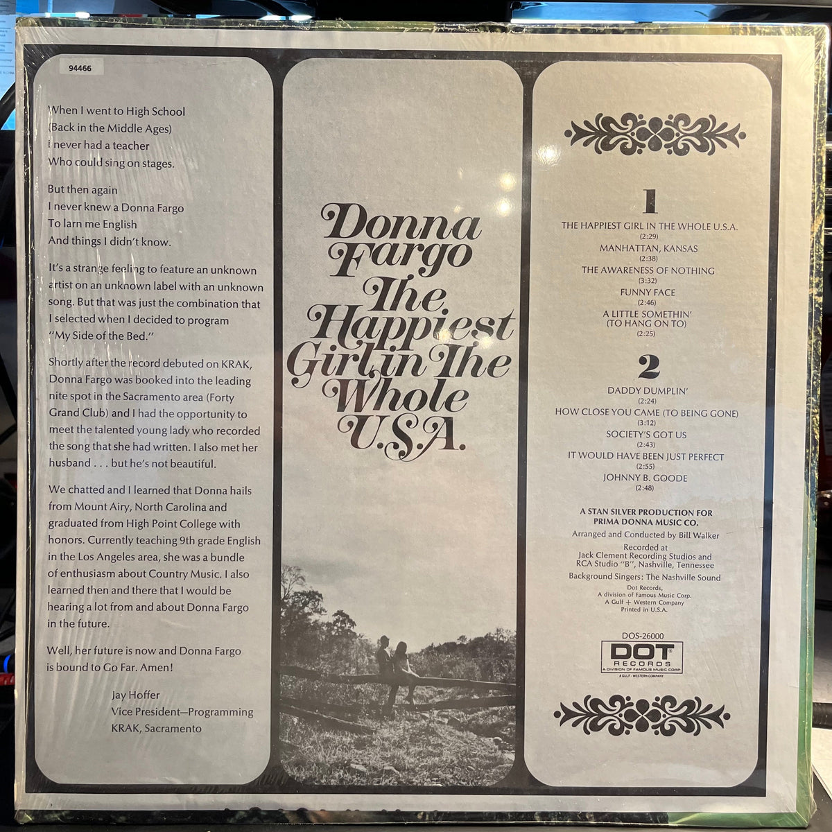 Donna Fargo - Happiest Girl In The World | Near Mint (NM) Near Mint (NM)-Music History