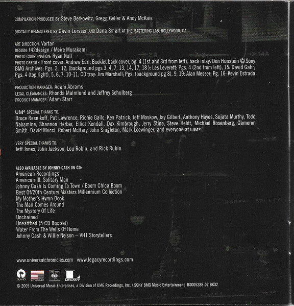 Johnny Cash - The Legend Of Johnny Cash (CD) | Near Mint (NM) Near Mint (NM)-Music History
