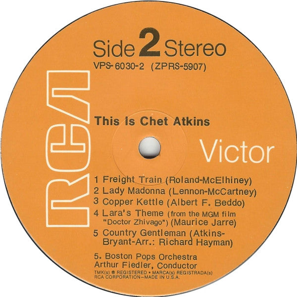 Chet Atkins - This Is Chet Atkins | Near Mint (NM) Near Mint (NM)-Music History