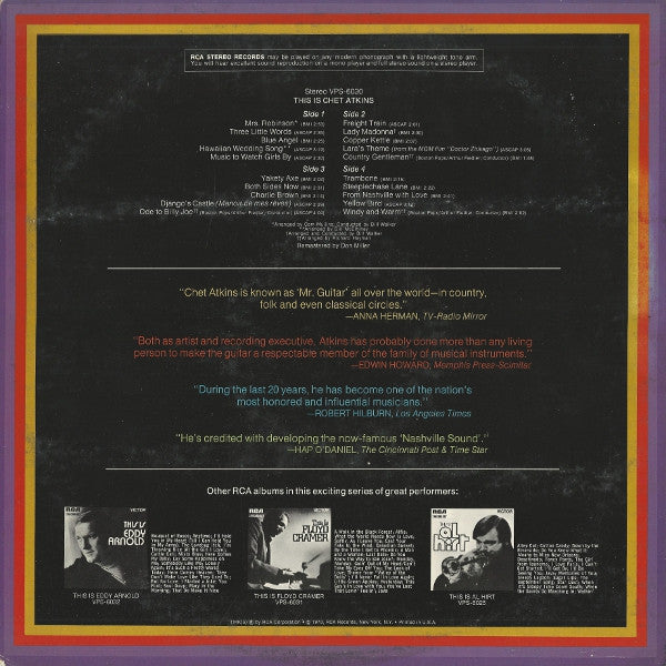 Chet Atkins - This Is Chet Atkins | Near Mint (NM) Near Mint (NM)-Music History
