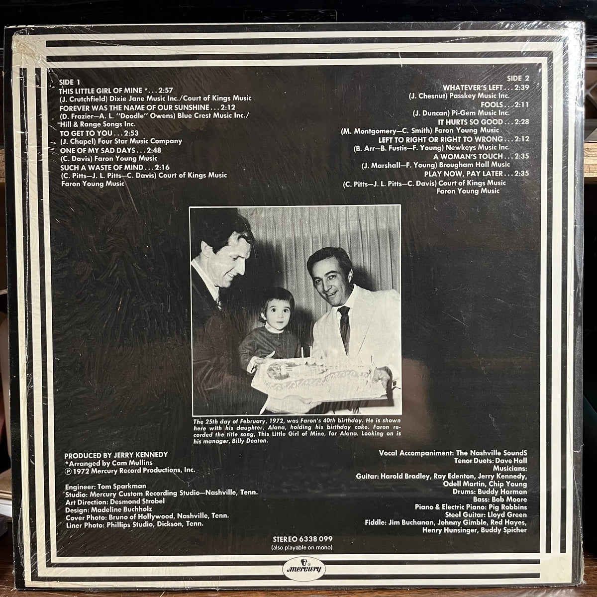 Faron Young - Faron Young Sings This Little Girl Of Mine (HOLLAND VINYL) | Near Mint (NM) Near Mint (NM)-Music History