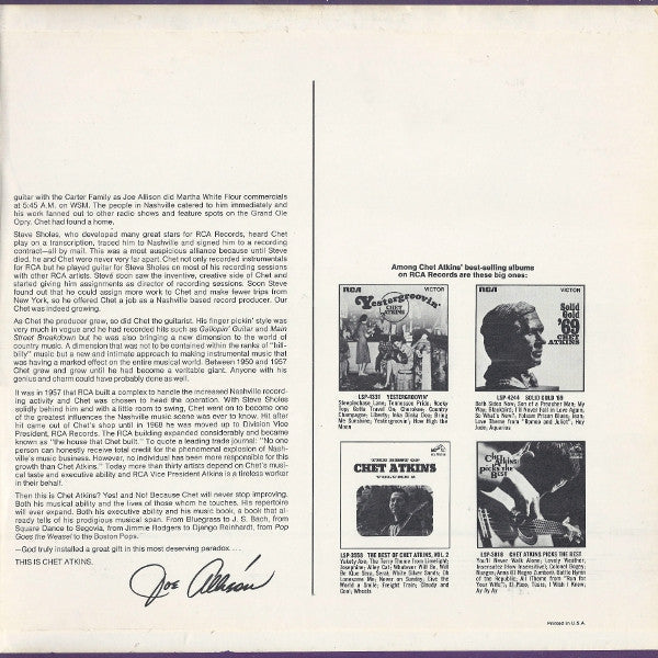 Chet Atkins - This Is Chet Atkins | Near Mint (NM) Near Mint (NM)-Music History