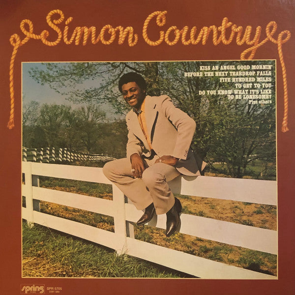 Joe Simon - Simon Country *WINCHESTER* | Very Good Plus (VG+) Very Good Plus (VG+)-Music History