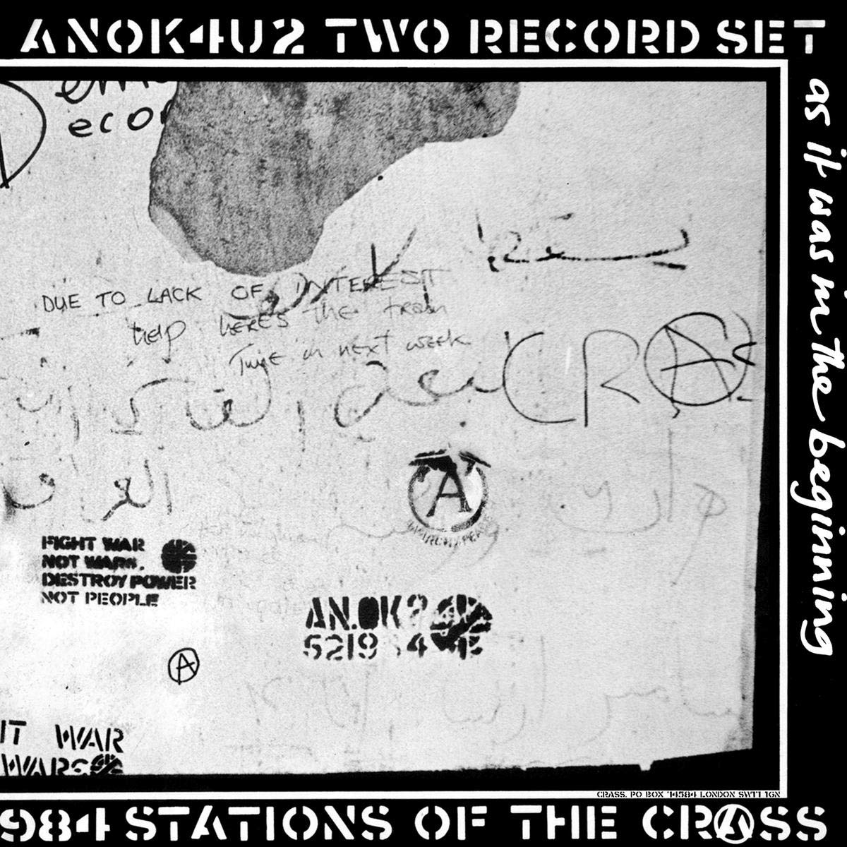 Crass - Stations Of The Crass (VINYL) | Mint (M) Mint (M)-Music History