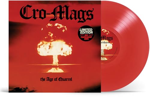 Cro-Mags - The Age Of Quarrel (Ruby Red Translucent VINYL) | Mint (M) Mint (M)-Music History