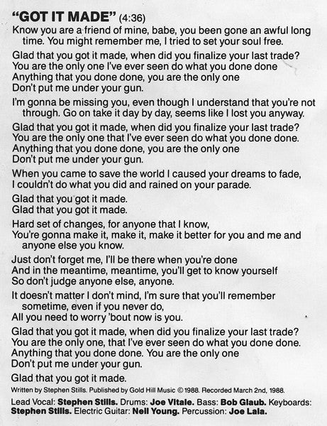Crosby, Stills, Nash & Young - American Dream | Near Mint (NM) Near Mint (NM)-Music History