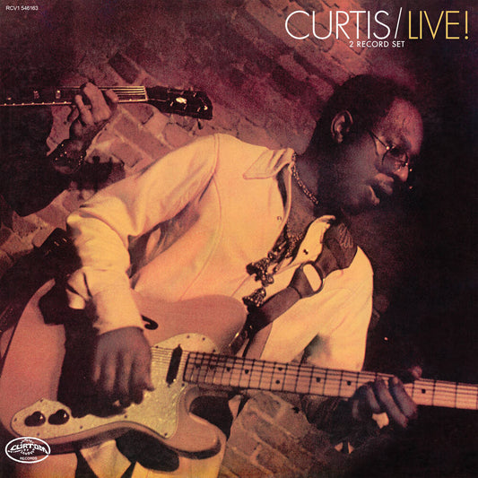 Curtis Mayfield - Curtis / Live! (syeor) (Burgundy/Fruit Punch Vinyl) | Mint (M) Mint (M)-Music History