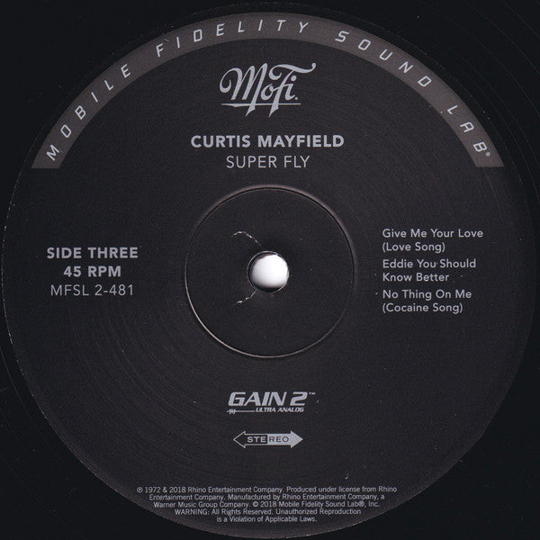 Curtis Mayfield - Super Fly | Mint (M) Mint (M)-Music History