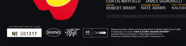 Curtis Mayfield - Super Fly | Mint (M) Mint (M)-Music History