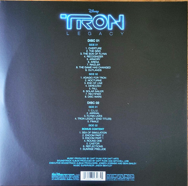 Daft Punk - TRON: Legacy (Vinyl Edition Motion Picture Soundtrack) | Mint (M) Mint (M)-Music History