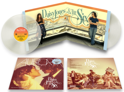 Daisy Jones & The Six - AURORA (2LP Indie Excl Deluxe Clear Vinyl) | Mint (M) Mint (M)-Music History