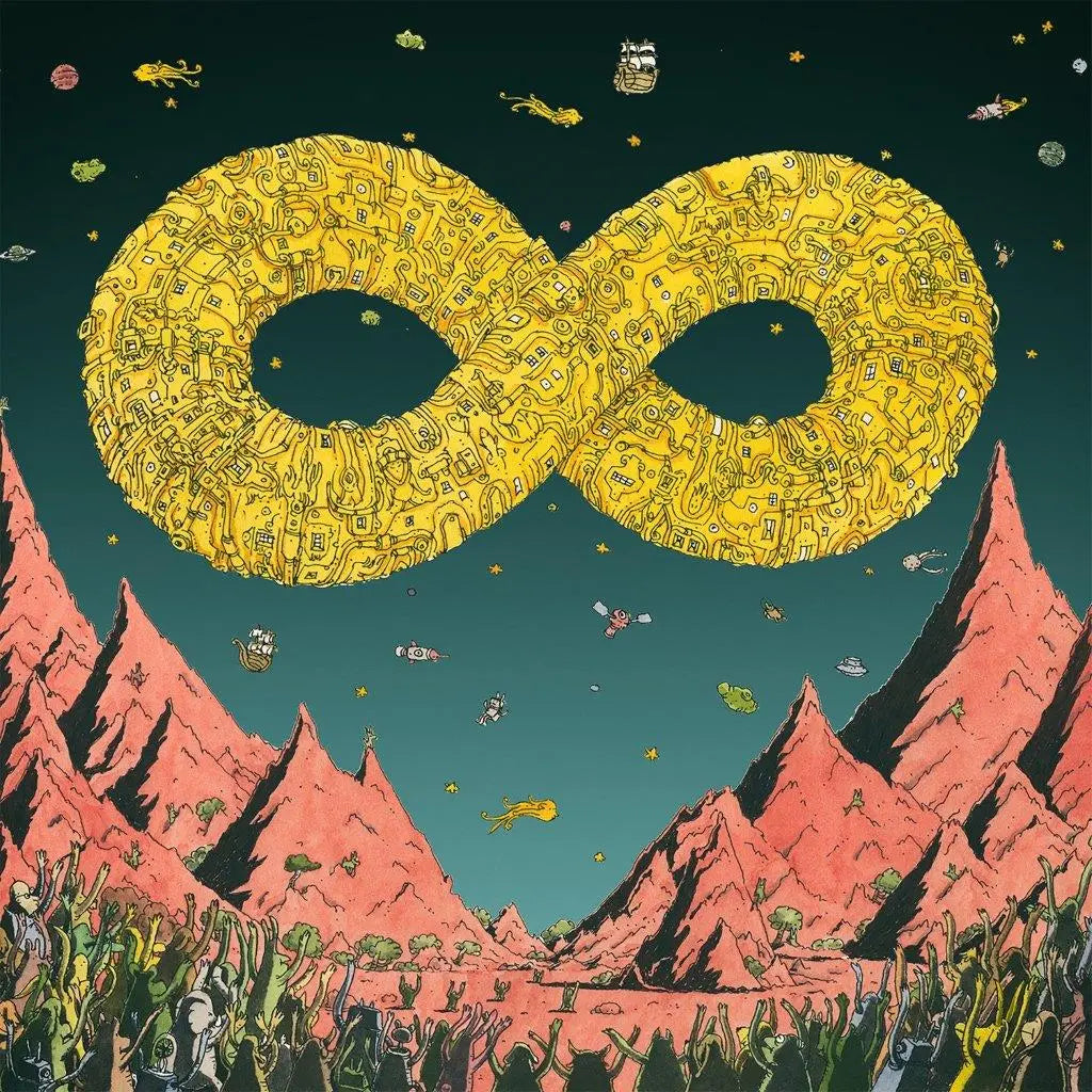 Dance Gavin Dance - (PRESALE 7/24/26) Mothership (10Th Anniversary) [Sea Blue Glitter LP] | NEW-Music History