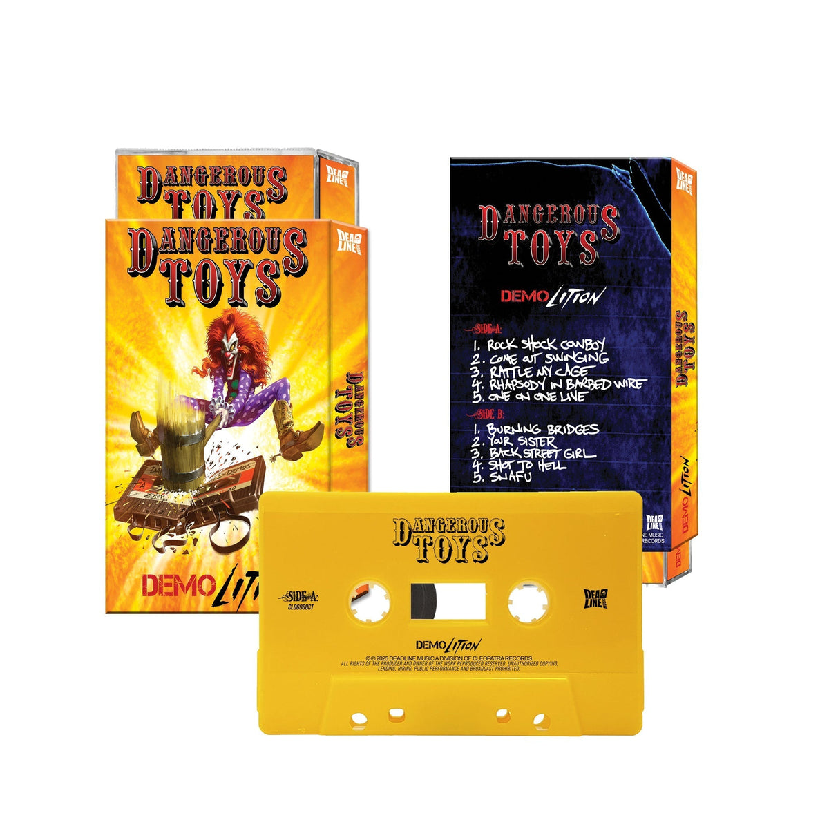 Dangerous Toys - Demolition [Cassette] |-Music History