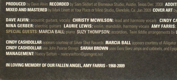 Dave Alvin And The Guilty Women | Mint (M) Mint (M)-Music History