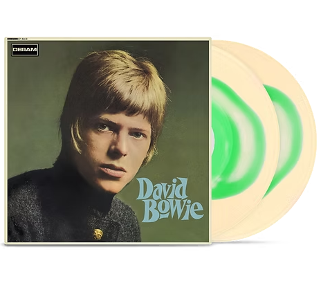 David Bowie David Bowie (Limited Edition, Cream & Green Swirl Colored Vinyl) (2 Lp's) - Vinyl-Music History