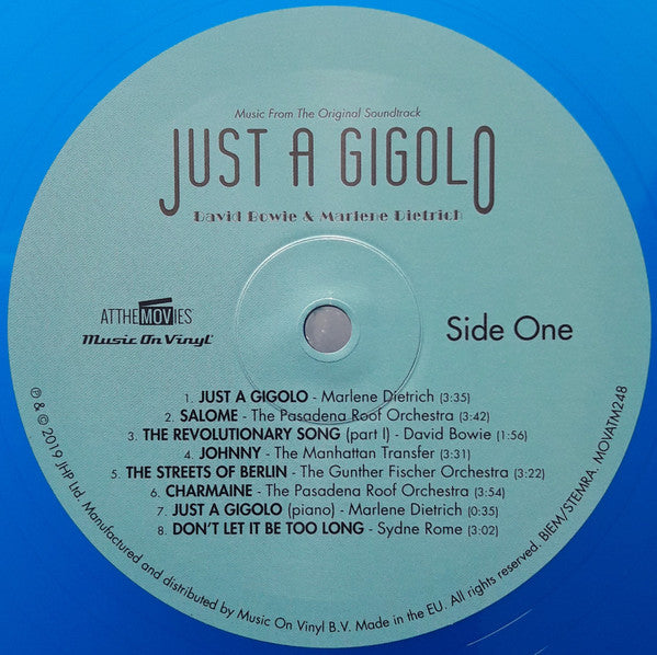 Just A Gigolo (The Original Soundtrack) | Mint (M) Mint (M)-Music History