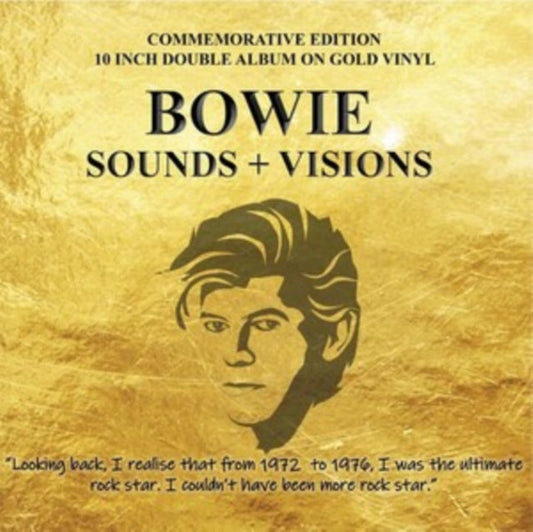 David Bowie Sounds & Visions (10" Gold Vinyl) (2 Lp's) - Vinyl-Music History