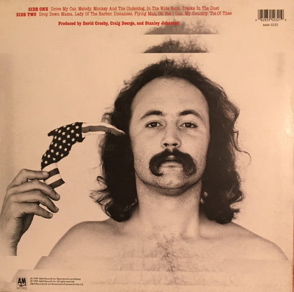 David Crosby - Oh Yes I Can | Near Mint (NM) Near Mint (NM)-Music History