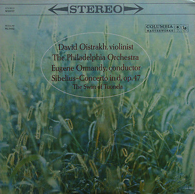 David Oistrakh ‧ The Philadelphia Orchestra / Sibe - Concerto In D, Op. 47 ‧ The Swan Of Tuonela |-Music History