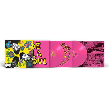 De La Soul 3 Feet High And Rising - Magenta [Explicit Content] (Colored Vinyl, Magenta, 180 Gram Vinyl) (2 Lp's) - Vinyl-Music History