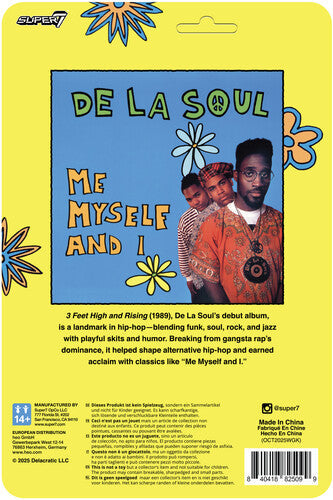De La Soul - Super7 - De La Soul - ReAction Figures Wv1 - David Trugoy the Dove Jolicoeur (Me, Myself & I) (Collectible, Action Figure) |-Music History