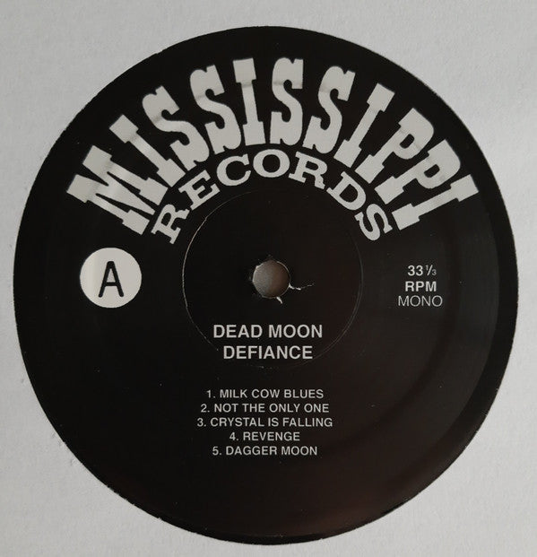 Dead Moon - Defiance (VINYL LP Mississippi MR-091) | Mint (M) Mint (M)-Music History