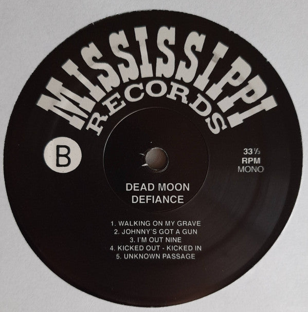 Dead Moon - Defiance (VINYL LP Mississippi MR-091) | Mint (M) Mint (M)-Music History