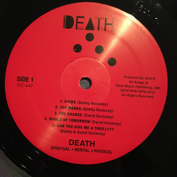 Death (8) - Spiritual | Mental | Physical (VINYL) | Mint (M) Mint (M)-Music History