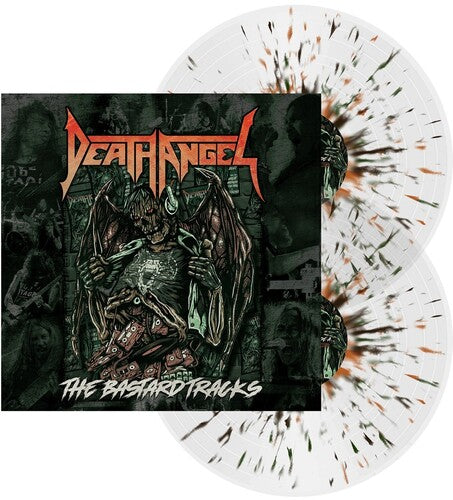 Death Angel Bastard Tracks (Clear, Brown, Green & Orange Splatter) (2 Lp's) - Vinyl-Music History