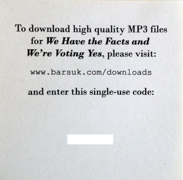 We Have The Facts And We're Voting Yes | Mint (M) Mint (M)-Music History