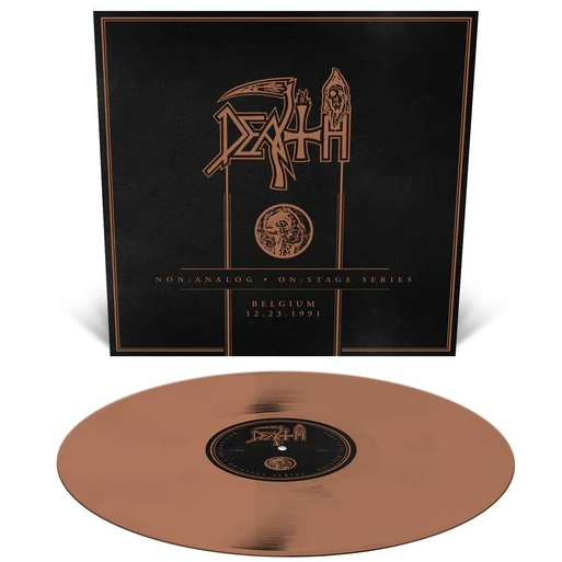 Death Non: Analog - On: Stage Series - Belgium 12-23-1991(Limited Edition, Bronze Colored Vinyl) - Vinyl-Music History