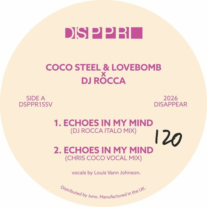 Coco Steel & Lovebomb - (PRESALE 8/17/26) Echoes In My Mind / Mama Sol Mama Africa (VINYL) | Mint (M) Mint (M)-Music History