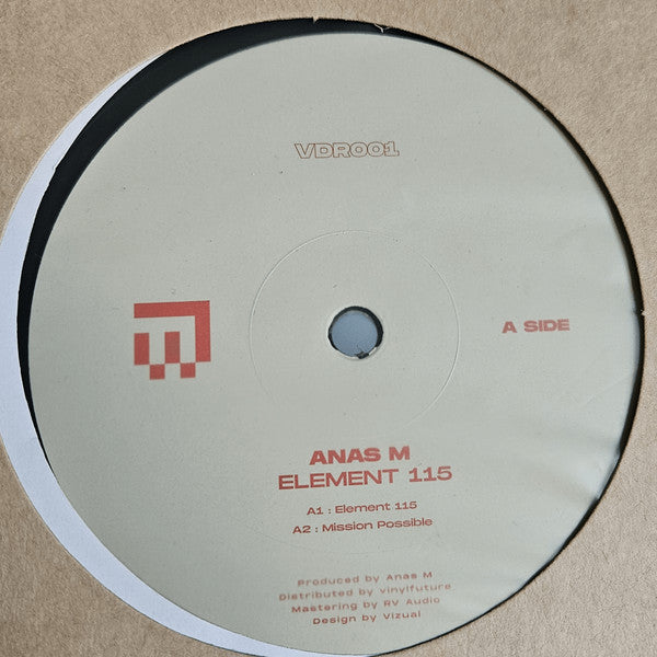 Anas M - Element 115 (VINYL) |-Music History