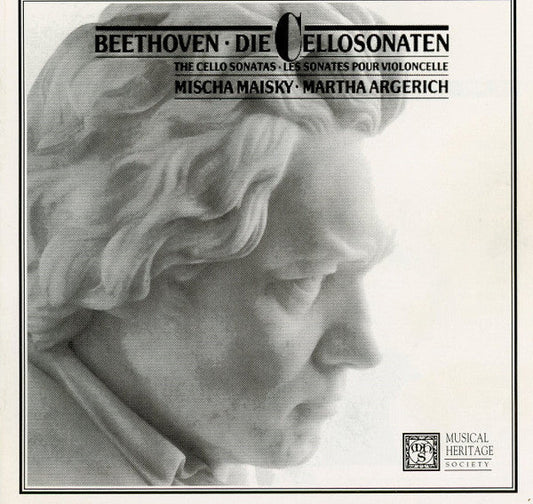 Ludwig van Beethoven - Mischa Maisky, Martha Arger - Die Cellosonaten (2xCD) | Near Mint (NM) Near Mint (NM)-Music History