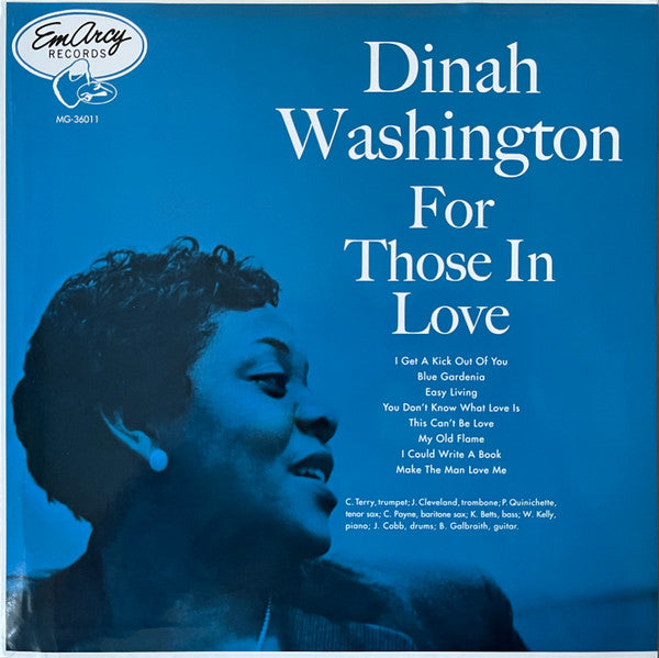 Dinah Washington - For Those In Love (VINYL / VMP) | Mint (M) Mint (M)-Music History