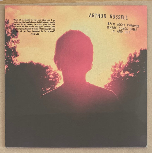 Arthur Russell - Open Vocal Phrases Where Songs Come In And Out (2x VINYL) | Mint (M) Mint (M)-Music History