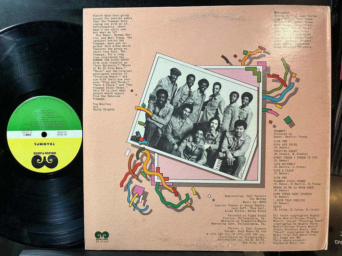 The Trammps - Trammps (VINYL LP Golden Fleece KZ 33163 1975) | Excellent (EX) Excellent (EX)-Music History