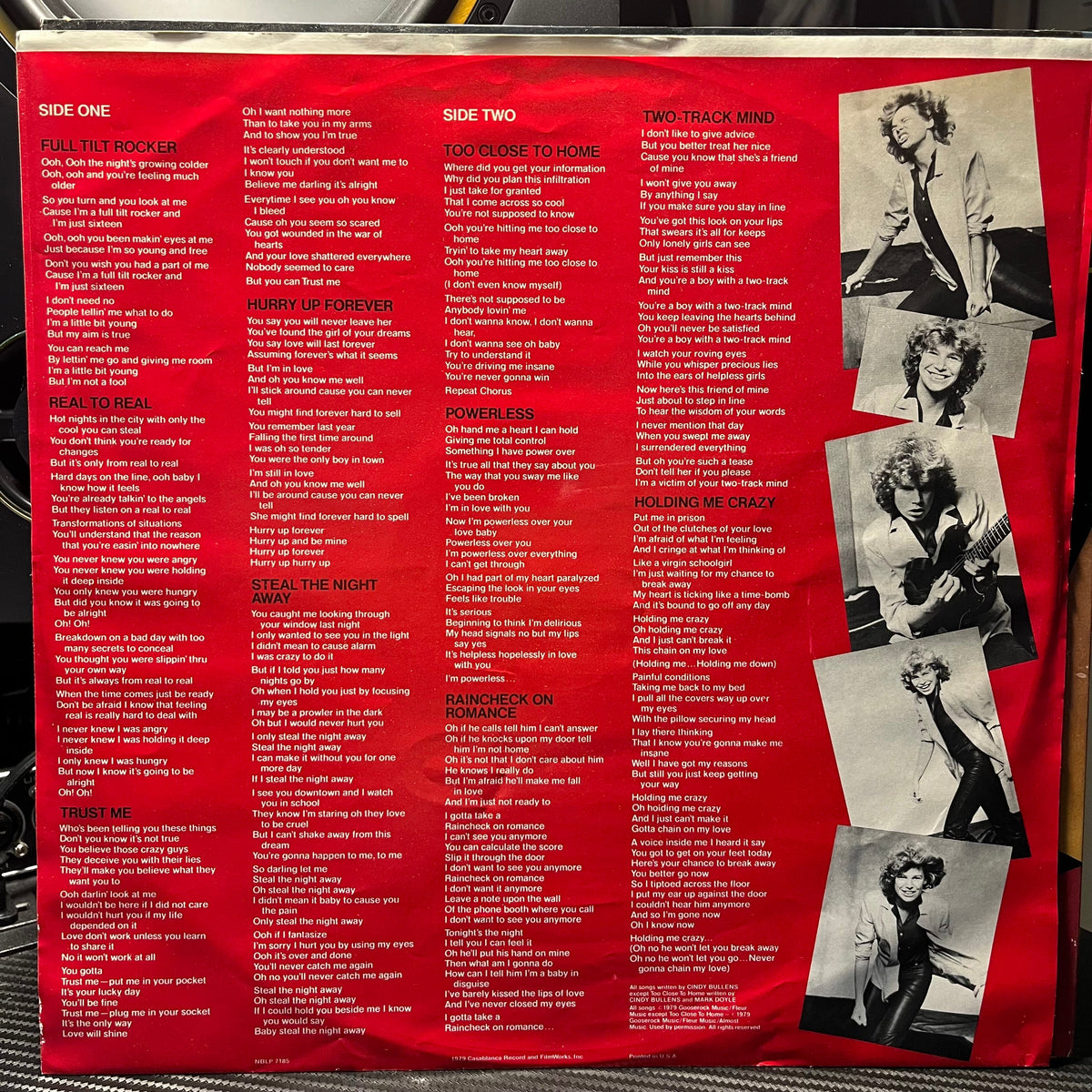 Cindy Bullens - Steal The Night | Near Mint (NM) Near Mint (NM)-Music History